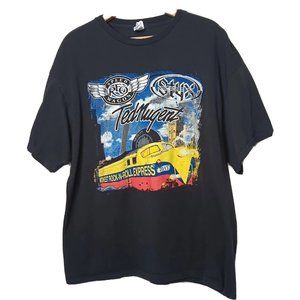 Reo Speedwagon Styx Ted Nugent 2013 Tour 2XL T Shirt Midwest Rock n Roll Bands